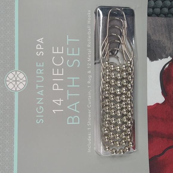 Bathmat and Shower Curtain Set - Picture 3 of 8